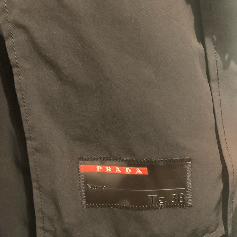 Prada Tailored A-line Trench Black - Picture 9 of 14